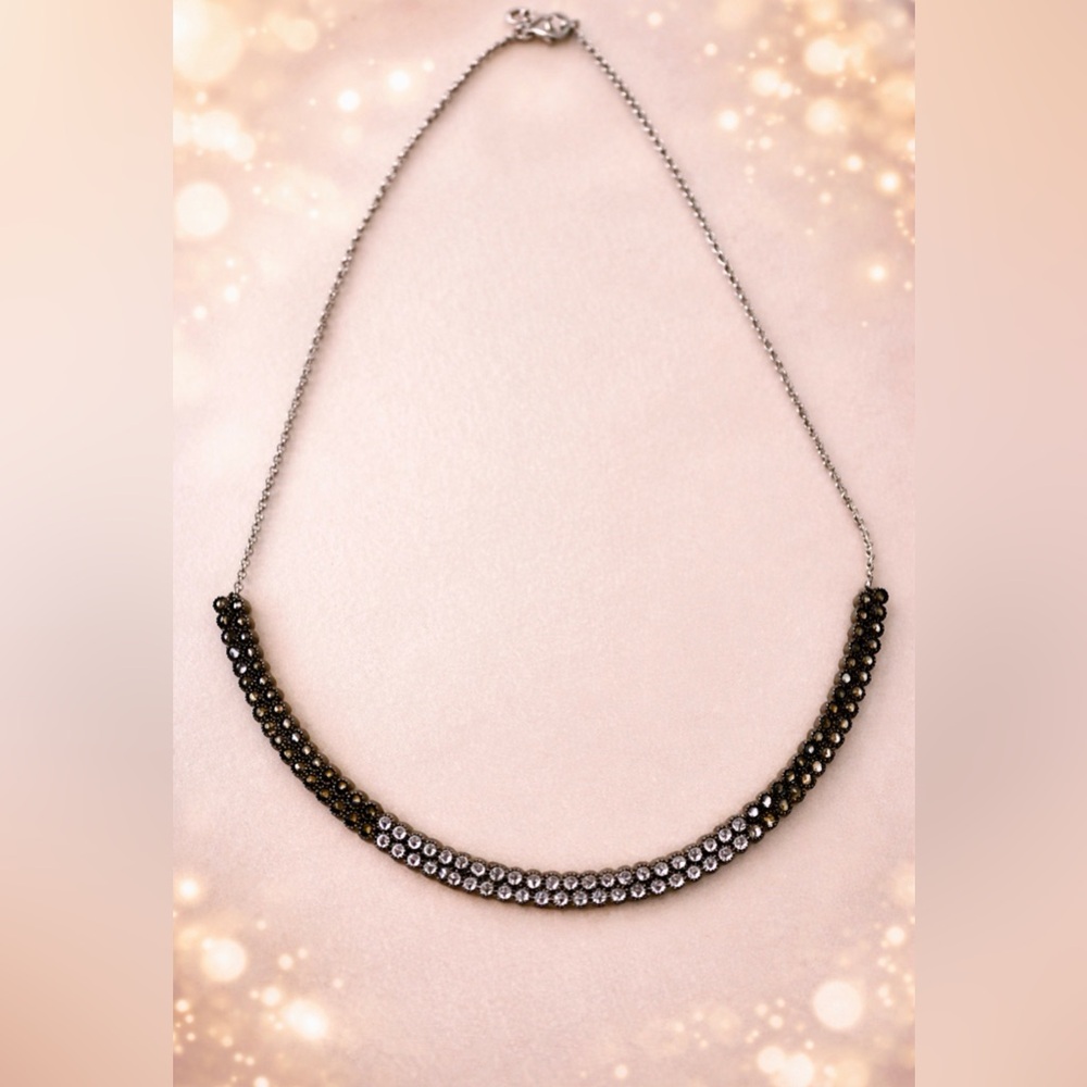 Judith Jack 925 Silver and Marcasite Necklace